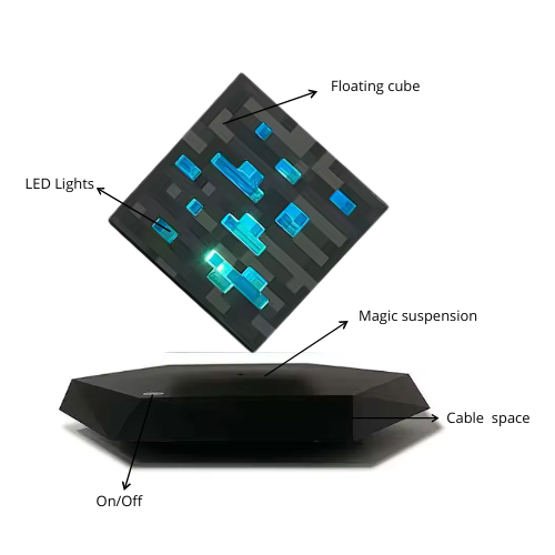 MINECRAFT MAGNETIC LAMP